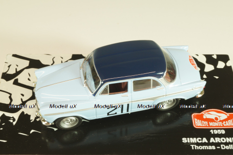 Simca Aronde #211 Rally Monte Carlo 1959, A.Thomas/J.Delliere, Monte Carlo Collection 1:43