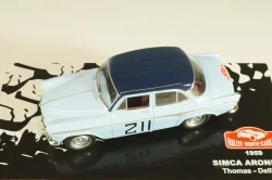 Simca Aronde #211 Rally Monte Carlo 1959, A.Thomas/J.Delliere, Monte Carlo Collection 1:43