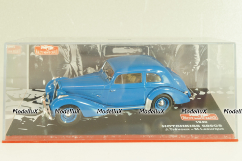 Hotchkiss 686GS #36 Rally Monte Carlo 1949, J.Trevoux/M.Lesurque, Monte Carlo Collection 1:43