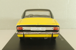Opel Commodore A GS/E Coupe 1970, yellow/black, G1648004, Hachette 1:24