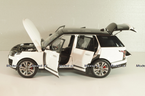 Range Rover (L405) SV Autobiography  Serenity 2017, white/black, LCD43014-WB, LCD 1:18