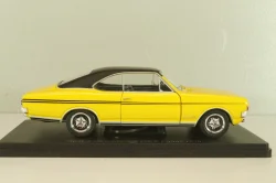 Opel Commodore A GS/E Coupe 1970, yellow/black, G1648004, Hachette 1:24