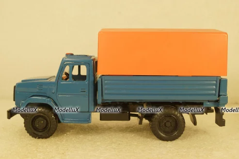 Зил-4331ф, синий/оранжевый, з-д Вега 1:43 