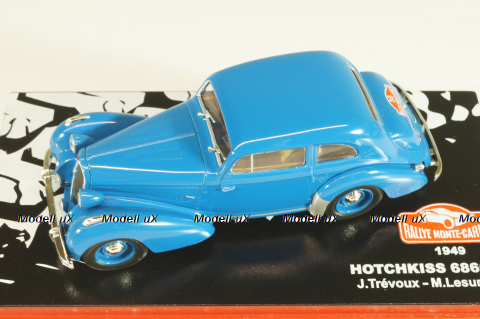 Hotchkiss 686GS #36 Rally Monte Carlo 1949, J.Trevoux/M.Lesurque, Monte Carlo Collection 1:43