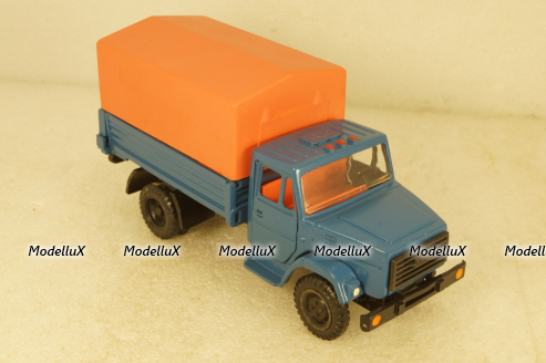 Зил-4331ф, синий/оранжевый, з-д Вега 1:43 