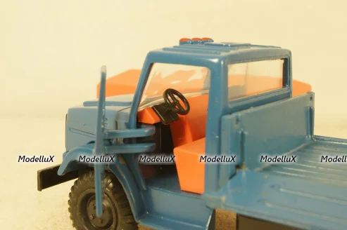 Зил-4331ф, синий/оранжевый, з-д Вега 1:43 
