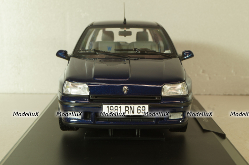 Renault Clio Williams 1993, blue, 185230, Norev 1:18