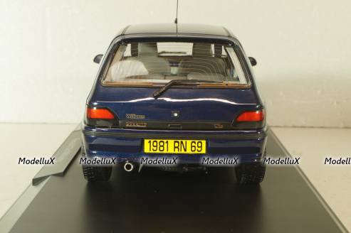 Renault Clio Williams 1993, blue, 185230, Norev 1:18
