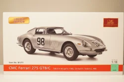 Ferrari 275 GTB/C No.98, 500km Mugello Sinibaldi/Federici 1966, M-211, CMC 1:18