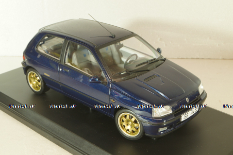 Renault Clio Williams 1993, blue, 185230, Norev 1:18