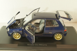 Renault Clio Williams 1993, blue, 185230, Norev 1:18