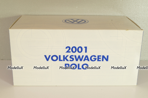 Volkswagen Polo 2001, blue, 30420, Anson 1:18