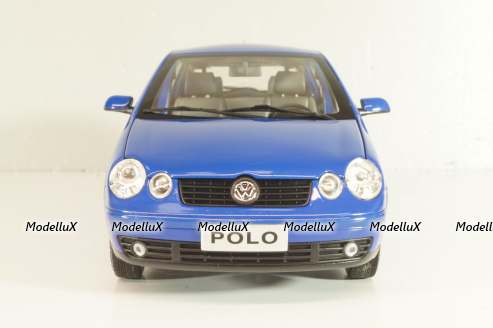 Volkswagen Polo 2001, blue, 30420, Anson 1:18