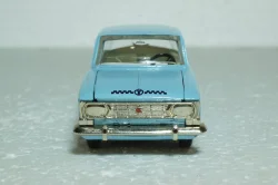 Москвич-412, Такси, голубая, Тантал/Радон 1:43