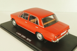 Ваз-2101 Жигули 1970, Lada 1200, красный, Hachette 1:24