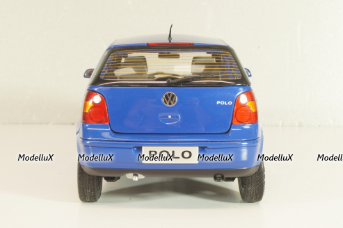 Volkswagen Polo 2001, blue, 30420, Anson 1:18
