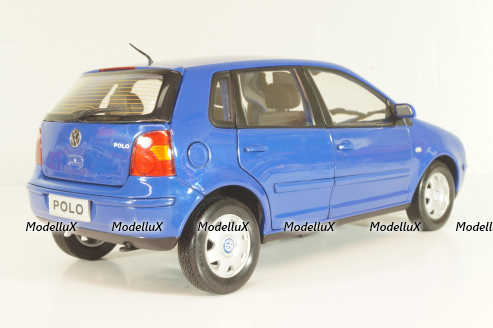 Volkswagen Polo 2001, blue, 30420, Anson 1:18