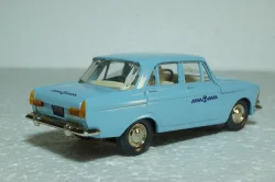 Москвич-412, Такси, голубая, Тантал/Радон 1:43