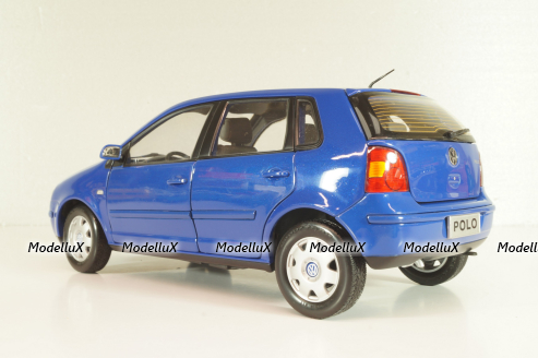 Volkswagen Polo 2001, blue, 30420, Anson 1:18