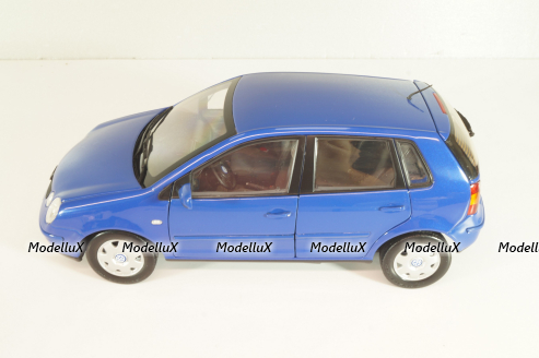 Volkswagen Polo 2001, blue, 30420, Anson 1:18