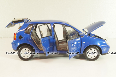 Volkswagen Polo 2001, blue, 30420, Anson 1:18
