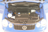 Volkswagen Polo 2001, blue, 30420, Anson 1:18