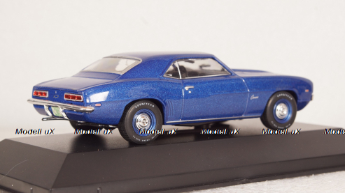 Chevrolet Camaro ZL1 1969, blue, American Cars №31, Altaya 1:43 