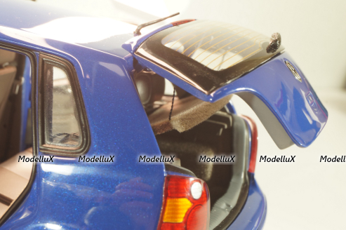 Volkswagen Polo 2001, blue, 30420, Anson 1:18
