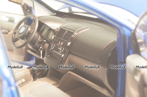 Volkswagen Polo 2001, blue, 30420, Anson 1:18