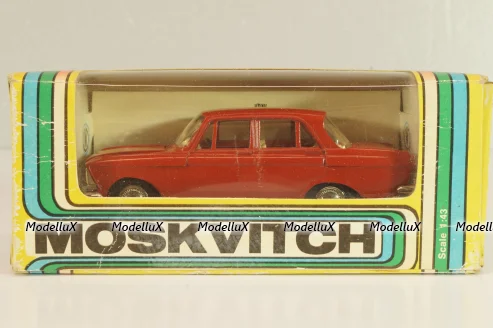 Москвич-408, красный, март 1992г., Тантал/Радон 1:43  №1