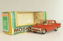 Москвич-408, красный, март 1992г., Тантал/Радон 1:43  №1