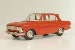 Москвич-408, красный, март 1992г., Тантал/Радон 1:43  №1