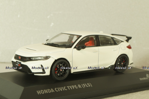 Honda Civic Type-R 2022, white, 4314302, Solido 1:43