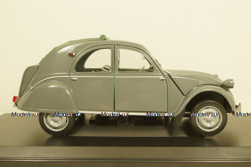 Citroen 2CV AZL Malle Bombee 1957, grey, Norev 1:18