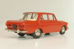 Москвич-408, красный, март 1992г., Тантал/Радон 1:43  №1