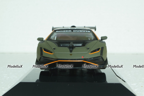 Lamborghini Huracan EVO2  Super Trofeo #63 2022, матовый оливковый,18-38305, Burago 1:43  