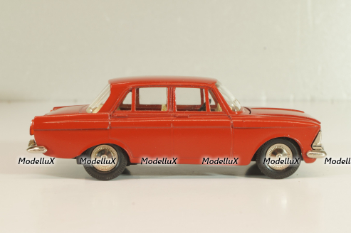 Москвич-408, красный, март 1992г., Тантал/Радон 1:43  №1
