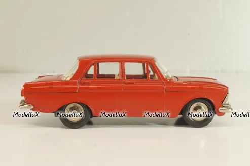 Москвич-408, красный, март 1992г., Тантал/Радон 1:43  №1