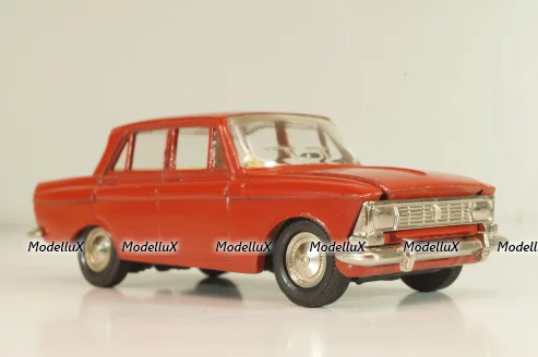 Москвич-408, красный, март 1992г., Тантал/Радон 1:43  №1