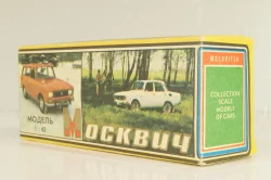 Москвич-408, серо-голубой, февраль 1994г,, Тантал/Радон 1:43