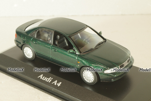 Audi A4 (B5) 1995, green, 940015001, Maxichamps 1:43