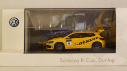 Volkswagen Scirocco R-Cup Dunlop #6 2012, yellow, 1K8099300LAAX,  Spark 1:43