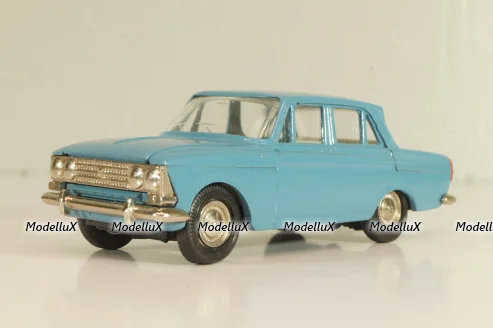 Москвич-408, серо-голубой, февраль 1994г,, Тантал/Радон 1:43