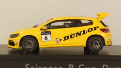Volkswagen Scirocco R-Cup Dunlop #6 2012, yellow, 1K8099300LAAX,  Spark 1:43