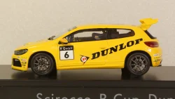 Volkswagen Scirocco R-Cup Dunlop #6 2012, yellow, 1K8099300LAAX,  Spark 1:43