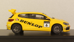 Volkswagen Scirocco R-Cup Dunlop #6 2012, yellow, 1K8099300LAAX,  Spark 1:43