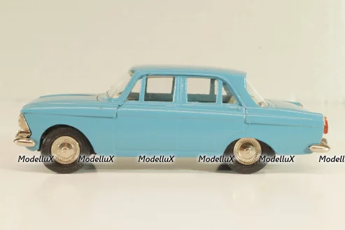 Москвич-408, серо-голубой, февраль 1994г,, Тантал/Радон 1:43