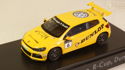 Volkswagen Scirocco R-Cup Dunlop #6 2012, yellow, 1K8099300LAAX,  Spark 1:43