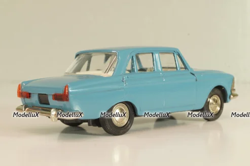 Москвич-408, серо-голубой, февраль 1994г,, Тантал/Радон 1:43