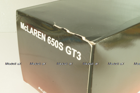 McLaren 650S GT3 2017 white/black, 81640, AutoArt 1:18